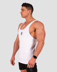 Core Taperback Singlet - White