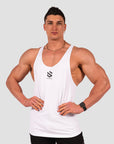 Core Taperback Singlet - White