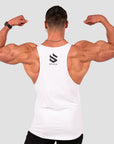 Core Taperback Singlet - White