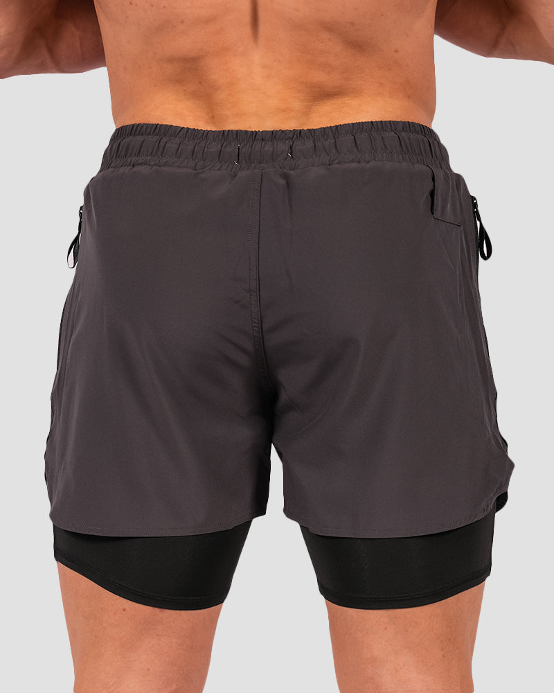 Tech Compression Shorts - Grey