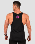 Core Taperback Singlet - Black / Magenta