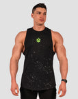 Speckle Boulder Sleeveless - Black / Green