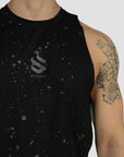 Speckle Boulder Sleeveless - Black