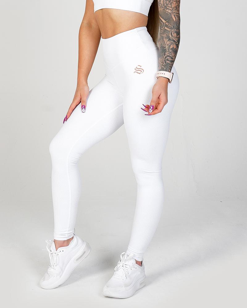 Women's Phoenix Verge Leggings - Workout Leggings -White – Strong Liftwear  Australia