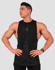 Speckle Boulder Sleeveless - Black