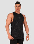 Speckle Boulder Sleeveless - Black