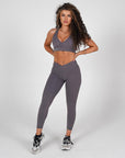 Define Leggings -Supper Soft - Easy Squat Legging- Perfect Length - Mauve