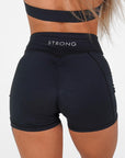Define Shorts - Supper Soft- Short Length- Squat Shorts- Perfect Length - Black