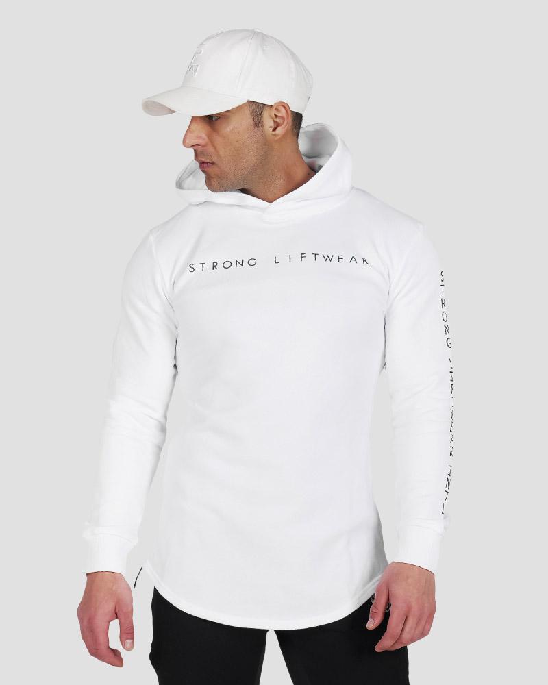 Harlequin Reflective Hoodie- Standout Hoodie - Gym Wear - Comfortable and Durable - White