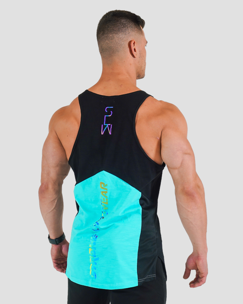 Harlequin Taperback - Breathable - Light Weight and Stretchy- Perfect Training Companion - Blue