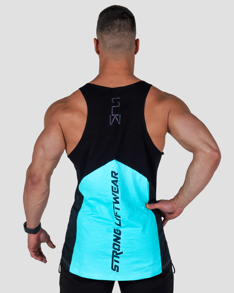 Harlequin Taperback - Breathable - Light Weight and Stretchy- Perfect Training Companion - Blue