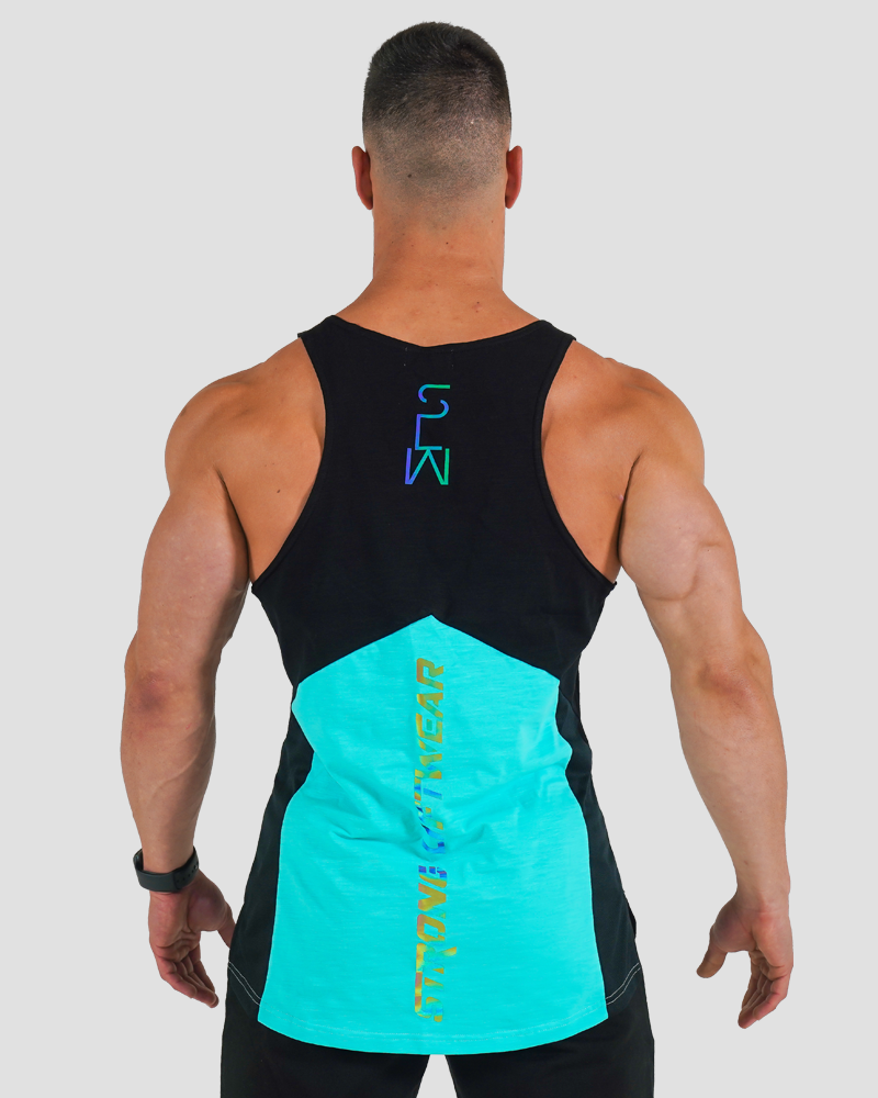 Harlequin Taperback - Breathable - Light Weight and Stretchy- Perfect Training Companion - Blue
