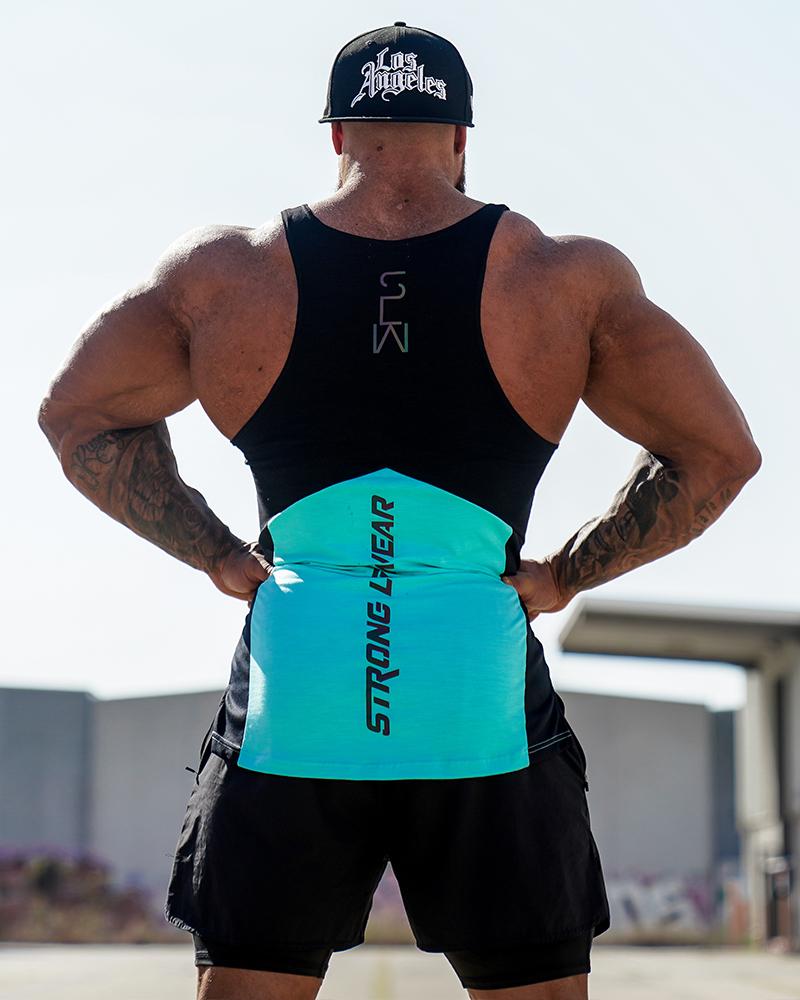 Harlequin Taperback - Breathable - Light Weight and Stretchy- Perfect Training Companion - Blue