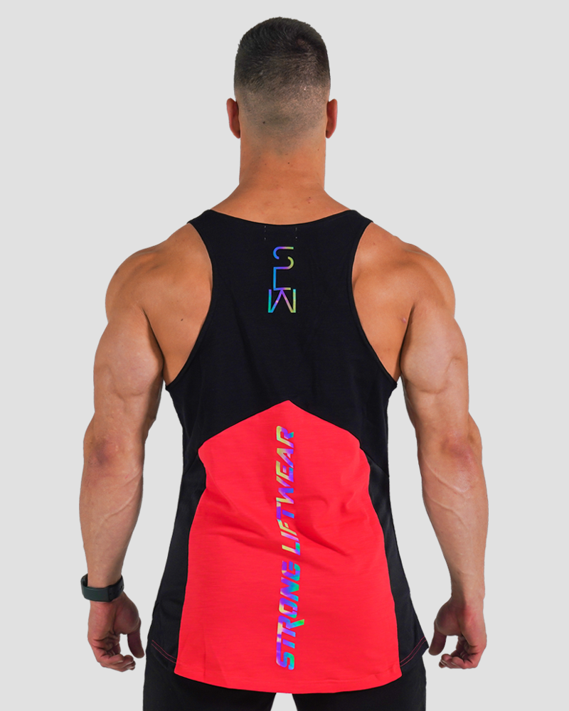 Harlequin Taperback - Breathable - Light Weight and Stretchy - Red