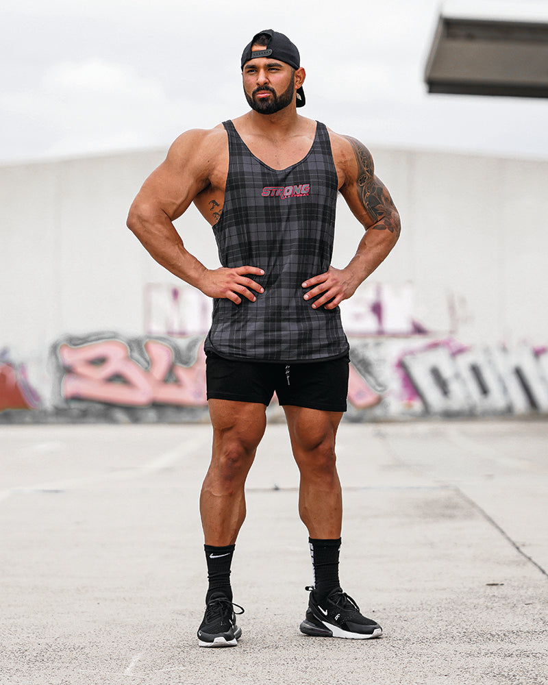 Lumberjacked Taperback- Light Weight and Stretchy- Black