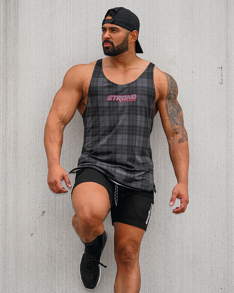 Lumberjacked Taperback- Light Weight and Stretchy- Black