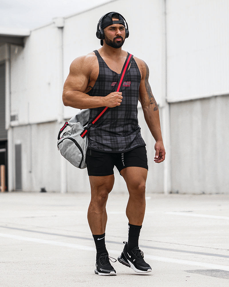 Lumberjacked Taperback- Light Weight and Stretchy- Black