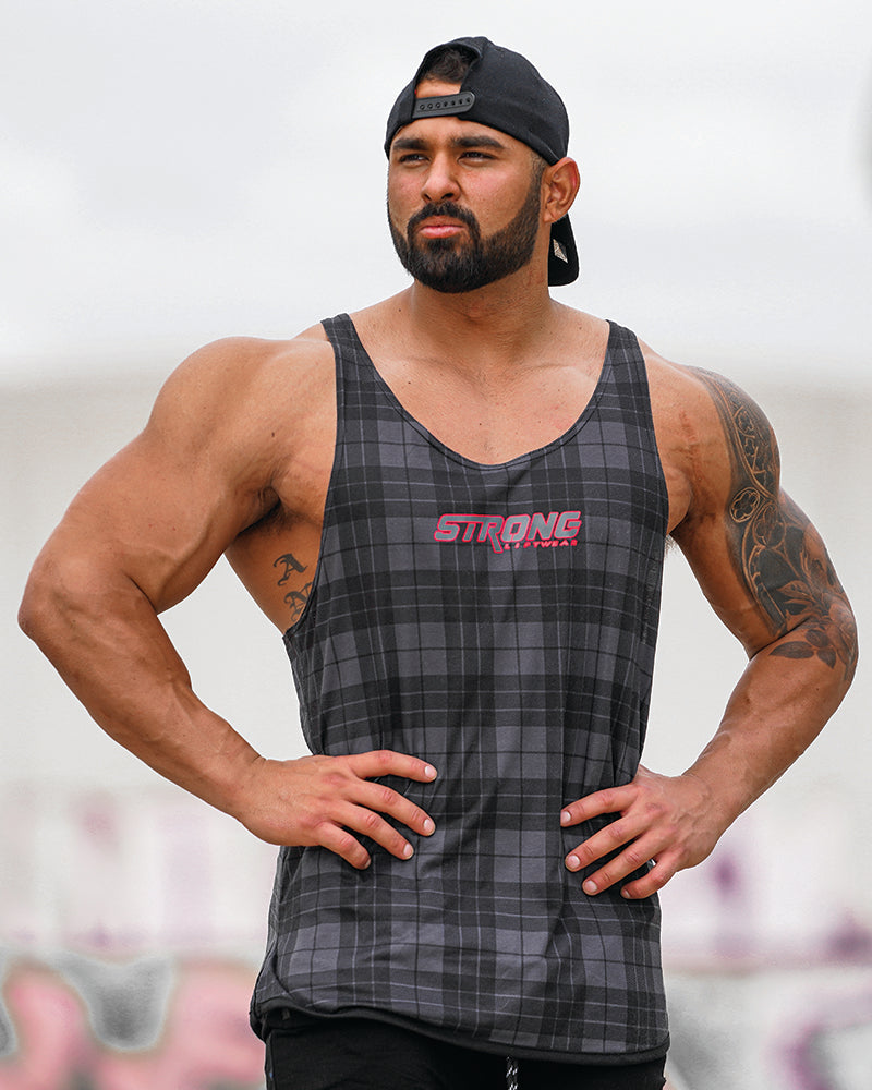 Lumberjacked Taperback- Light Weight and Stretchy- Black