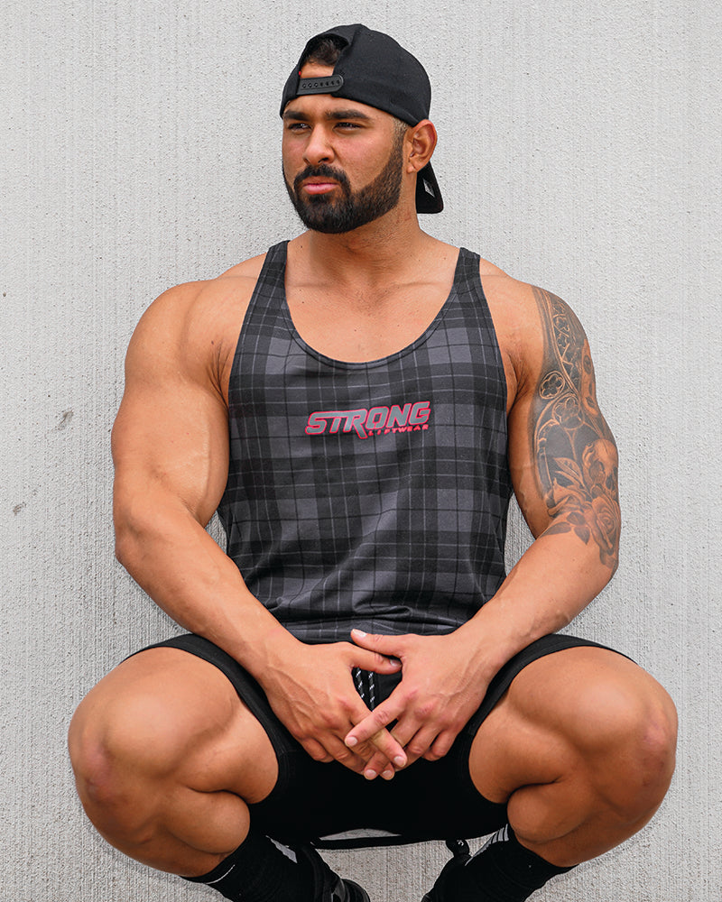 Lumberjacked Taperback- Light Weight and Stretchy- Black