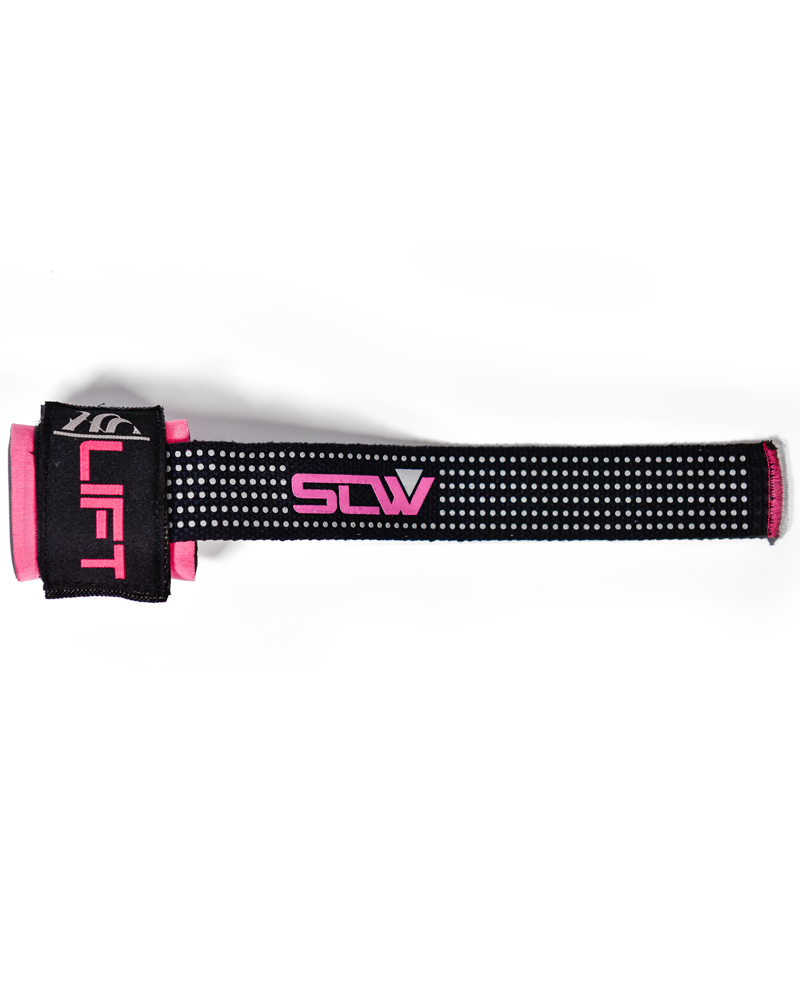 Pro Grip Lifting Straps - Gym Strap - Pink - Training Belt - Injury Protector Belt - Support Belt - Workout Belt