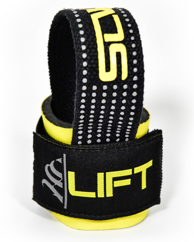 Pro Grip Lifting Straps - Gym Strap - Yellow - Training Belt - Injury Protector Belt - Support Belt - Workout BeltTan