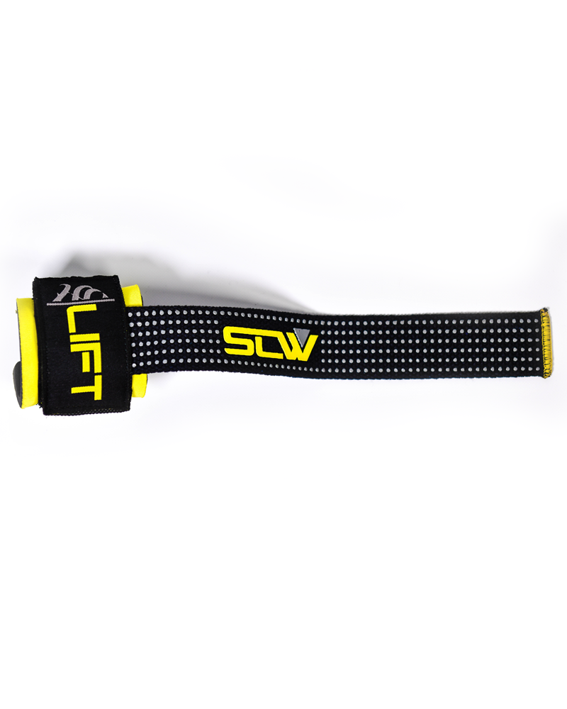 Pro Grip Lifting Straps - Gym Strap - Yellow - Training Belt - Injury Protector Belt - Support Belt - Workout BeltTan