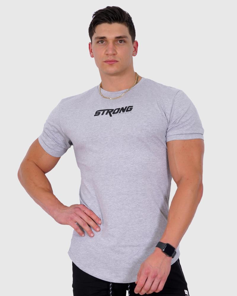 Strong Tee v2- Lightweight- Flexible and stretchy - Grey