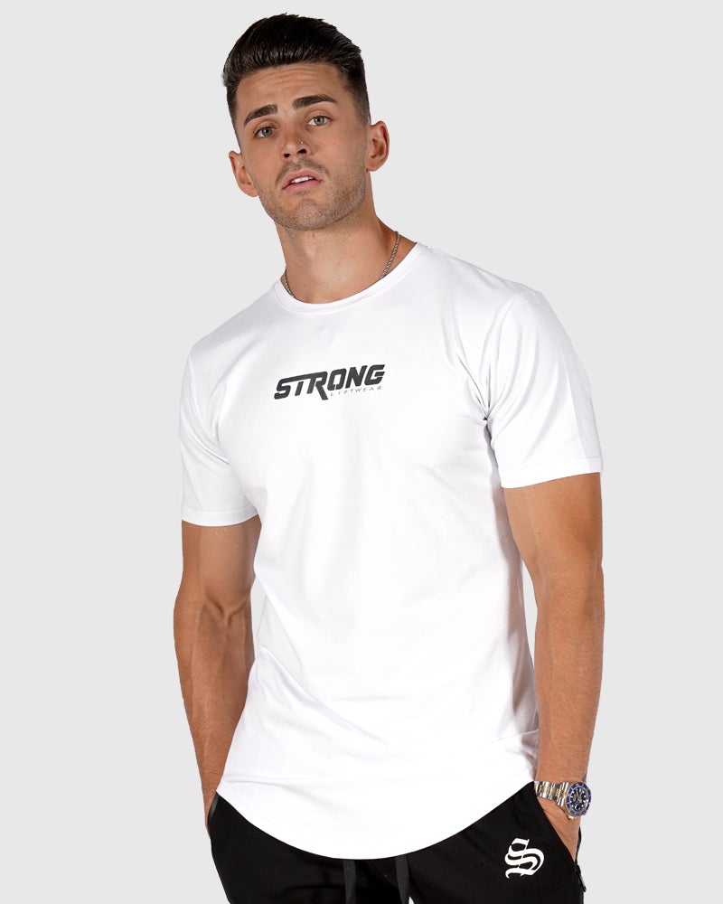 Strong Tee v2- Lightweight, flexible and stretchy - White