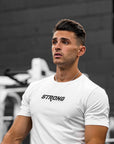 Strong Tee v2- Lightweight, flexible and stretchy - White