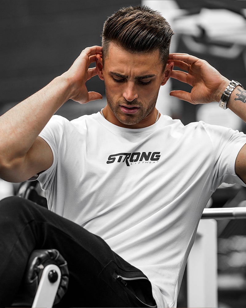 Strong Tee v2- Lightweight, flexible and stretchy - White
