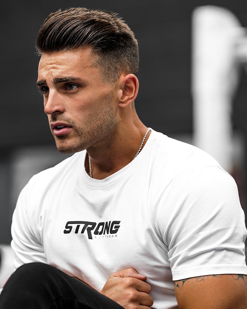 Strong Tee v2- Lightweight, flexible and stretchy - White