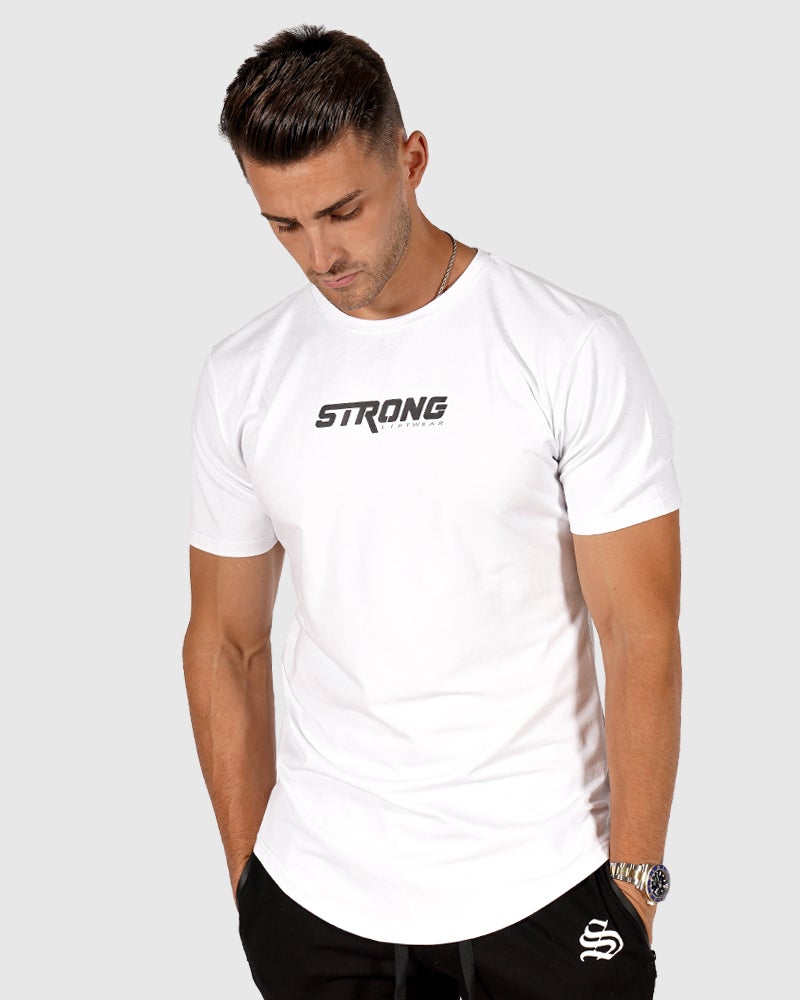 Strong Tee v2- Lightweight, flexible and stretchy - White
