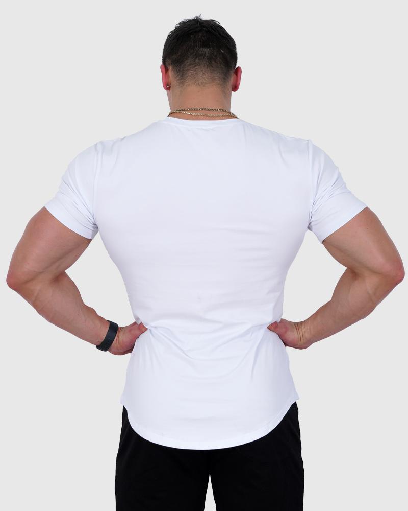 Strong Tee v2- Lightweight, flexible and stretchy - White
