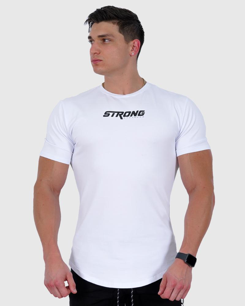Strong Tee v2- Lightweight, flexible and stretchy - White
