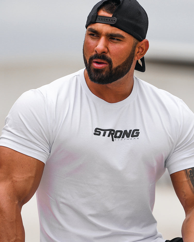 Strong Tee v2- Lightweight, flexible and stretchy - White