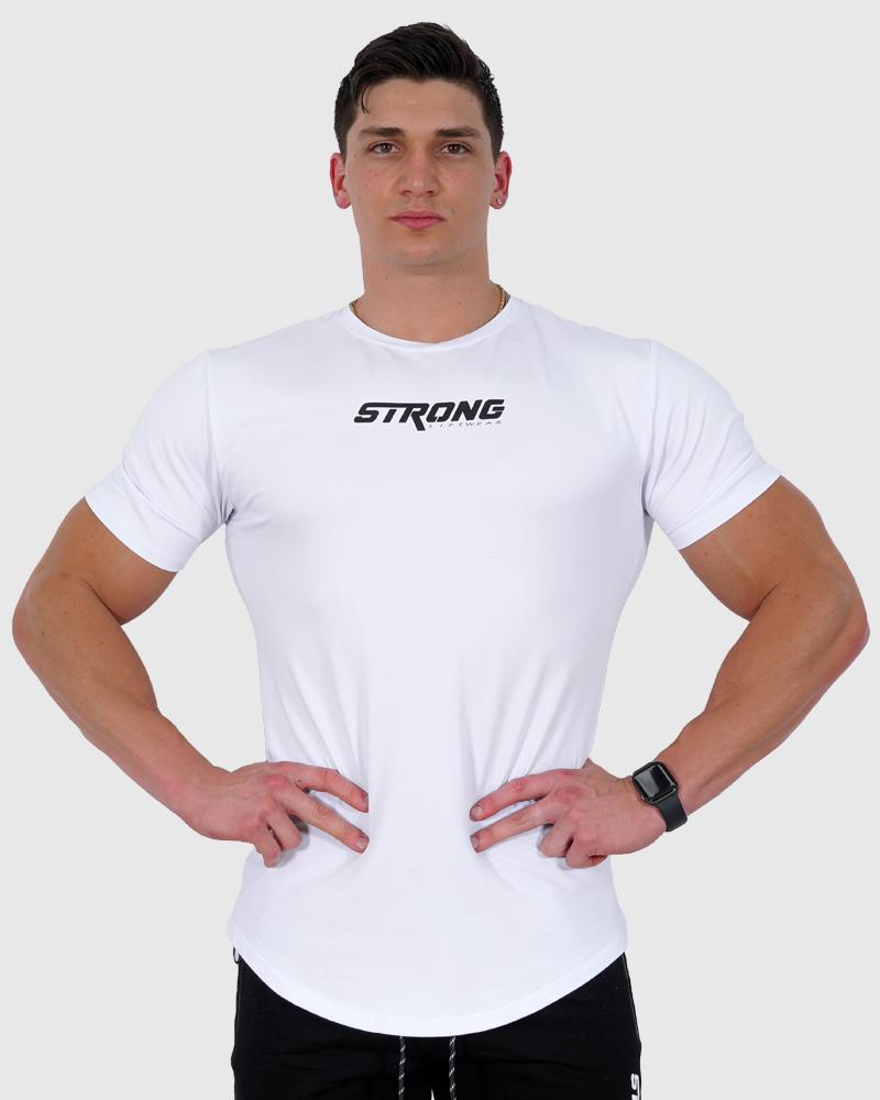 Strong Tee v2- Lightweight, flexible and stretchy - White