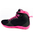 Womens Hurricane Gym Shoe - Black / Pink Womens Strong Liftwear - Workout Shoes - Comfortable - Durable